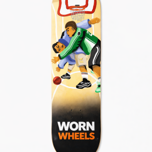 Tabla de skate -1vs1, Worn Wheels-